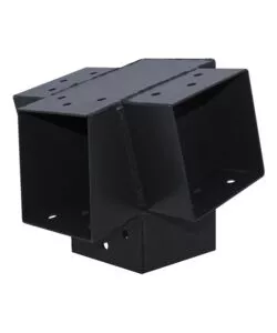 CONNETTORE PLUG-IN PER PALO 9X9 - 4 CONNESSIONI AD ANGOLO 75° - ANTRACITE