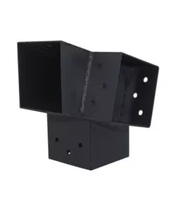 CONNETTORE ANGOLARE PLUG-IN 9x9 - 3 CONNESSIONI ANGOLO SINISTRO 105° - ANTRACITE