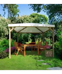 GAZEBO DA ESTERNO IN LEGNO "JOY POCKET" 3X3 M