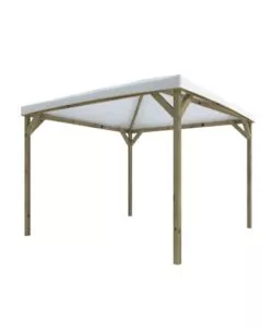 GAZEBO DA ESTERNO IN LEGNO "JOY POCKET" 3X3 M