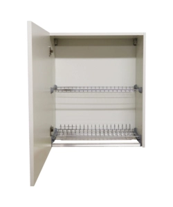 PENSILE DA CUCINA CON SCOLAPIATTI BIANCO - SKY - 60 CM