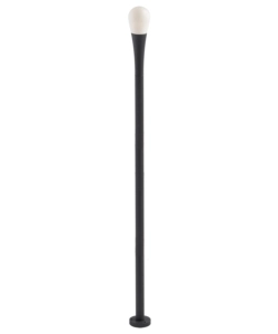 PALO LED "DROP" IN ALLUMINIO H74 CM, 1XG9