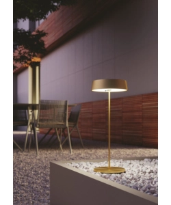 LUME LED PORTATILE "COCKTAIL" ORO 29,5 X 12 CM, 2.2 W