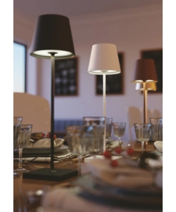 LUME LED PORTATILE "DRINK" NERO 38X11 CM, 2.2 W