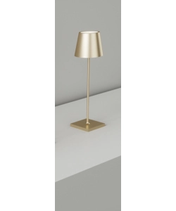 LUME LED PORTATILE "DRINK" ORO 38X11 CM, 2.2 W