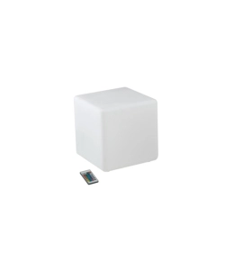 LUME DA GIARDINO "GECO" BIANCO 30X30X30 CM, 1XE27
