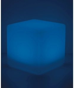 LUME DA GIARDINO SOLARE LED "GECO" BIANCO 30X30X30, 1.5 W