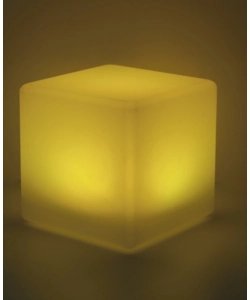 LUME DA GIARDINO SOLARE LED "GECO" BIANCO 30X30X30, 1.5 W