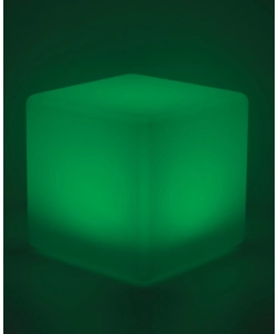 LUME DA GIARDINO SOLARE LED "GECO" BIANCO 30X30X30, 1.5 W