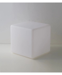 LUME DA GIARDINO SOLARE LED "GECO" BIANCO 40X40X40 CM, 1.5 W