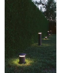 PALO LED "BITT" ANTRACITE 27,5X20,9 CM , 10W