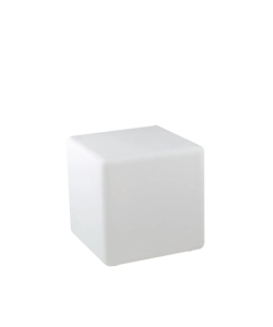 LUME DA GIARDINO "GECO" BIANCO 50X50X50, 1XE27