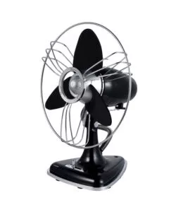 VENTILATORE DA TAVOLO IN METALLO CON FINITURE CROMATE - BIMAR VTM34NE