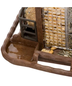 MANGIATOIA SILOS PER UCCELLI SELVATICI "JOK 2", 34X26X23 CM - FERPLAST