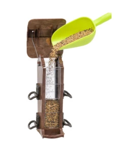 MANGIATOIA SILOS PER UCCELLI SELVATICI "JOK 21", 19X17X32 CM - FERPLAST