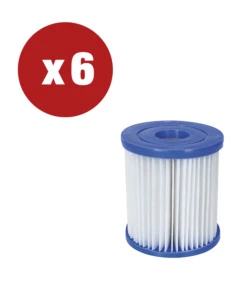OFFERTA 6 PEZZI FILTRO BESTWAY A CARTUCCIA II PER POMPE DA 2.006/3.028 LT/ORA - COD. 58094