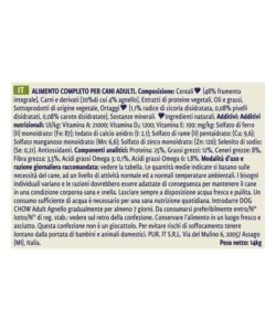 CROCCHETTE PER CANI PURINA "DOG CHOW" ADULTO DI TUTTE LE TAGLIE CON AGNELLO 14 KG