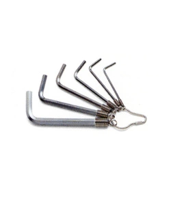 SET DI 6 CHIAVI MASCHIO ESAGONALI - PIEGATE CROMATE - BETA 96/ST