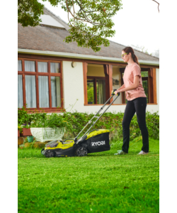TAGLIAERBA A BATTERIA RYOBI "RY18LMX37A-0" TAGLIO 37CM 18V, SOLO CORPO MACCHINA