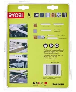LAME DI RICAMBIO PER SEGA A GATTUCCIO RYOBI RAK06RB - RYOBI