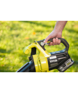 SOFFIATORE ASPIRATORE A BATTERIA RYOBI "OBV18" 18V, SOLO CORPO MACCHINA