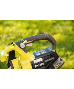 SOFFIATORE ASPIRATORE A BATTERIA RYOBI "OBV18" 18V, SOLO CORPO MACCHINA