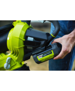 SOFFIATORE E ASPIRATORE A BATTERIA RYOBI "RBV36B"  36V, SOLO CORPO MACCHINA