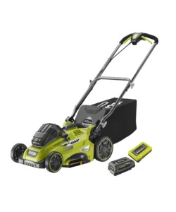TAGLIAERBA A BATTERIA TRAZIONATO RYOBI "RLM36X41H50PG" TAGLIO 40 CM 36V, BATTERIA 5.0 AH INCLUSA