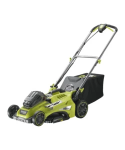TAGLIAERBA A BATTERIA TRAZIONATO RYOBI "RLM36X46H50PG" TAGLIO 46 CM 36V, BATTERIA 5.0 AH INCLUSA
