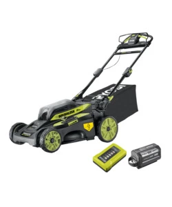 TAGLIAERBA A BATTERIA TRAZIONATO RYOBI "RY36LMX51A-160" TAGLIO 51 CM 36V, BATTERIA 6.0 AH INCLUSA