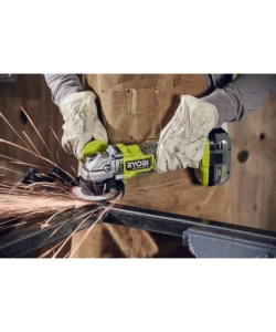 SMERIGLIATRICE ANGOLARE BRUSHLESS A BATTERIA RYOBI "R18AG-0" 125MM 18V, SOLO CORPO MACCHINA