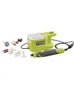 UTENSILE ROTATIVO COMPATTO A BATTERIA RYOBI "RRT18-0" 18V, SOLO CORPO MACCHINA