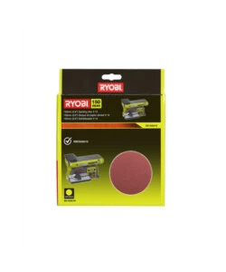 10 PEZZI DISCHI ABRASIVI DI RICAMBIO PER LEVIGATRICE RYOBI RBDS4601G - RYOBI