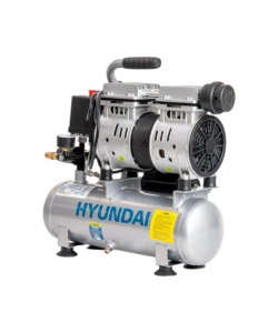 COMPRESSORE ARIA PORTATILE SILENZIATO HYUNDAI 6L 1HP - COD. 65712