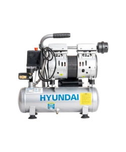 COMPRESSORE ARIA PORTATILE SILENZIATO HYUNDAI 6L 1HP - COD. 65712