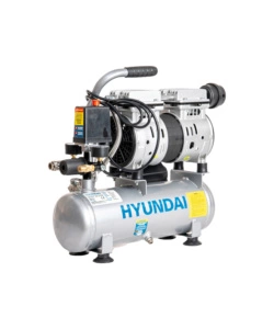 COMPRESSORE ARIA PORTATILE SILENZIATO HYUNDAI 6L 1HP - COD. 65712