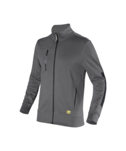 DIADORA FELPA DA LAVORO SWEATSHIRT ZIP GRIGIO, TG L