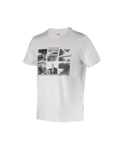 DIADORA T-SHIRT-DA LAVORO MANICA CORTA ORGANIC BIANCO, TG L