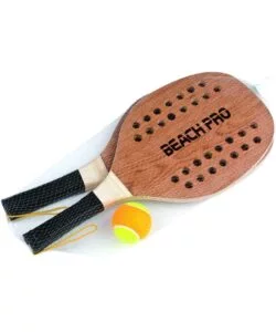 COPPIA DI RACCHETTE BEACH TENNIS PER BAMBINI CON PALLINA