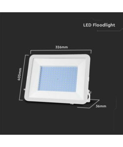 FARO LED NERO 4000K 200W, 17540LM