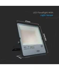 FARO LED CON SENSORE 6500K 200W, 20000LM