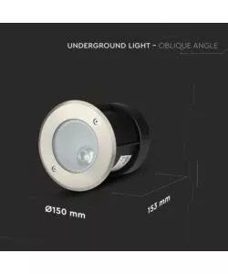 FARETTO LED SEGNAPASSO AD INCASSO FASCIO DI LUCE 20° 4000K, 8W