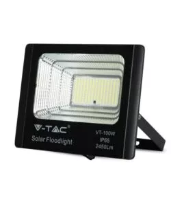 FARO LED CON PANNELLO SOLARE E TELECOMANDO 6000K, 35W