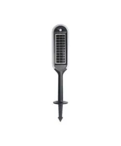 PIANTANA SOLARE LED DA GIARDINO BIANCA E NERA 4000K, 5W