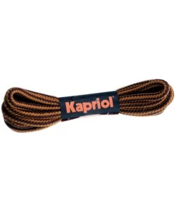 COPPIA STRINGHE BEIGE/MARRONE 150 CM - KAPRIOL