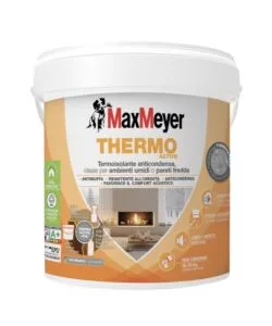 PITTURA MURALE TERMOISOLANTE MAX MEYER "THERMO ACTIVE A+" BIANCO 10 LT