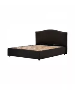 LETTO MATRIMONIALE CONTENITORE "HILL" ANTRACITE 160X190 CM
