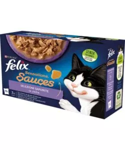 FELIX SENSATIONS SAUCES SAPORITE, 12X85 GR