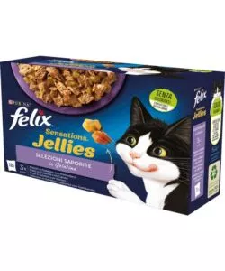 FELIX SENSATIONS JELLIES SAPORITE, 12X85 GR
