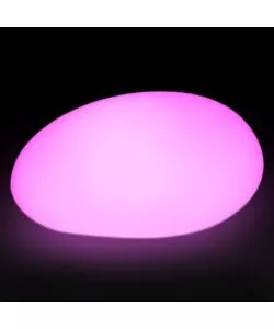 SASSO LUMINOSO DECORATIVO PER ESTERNO LED RGB 28X21X17 CM